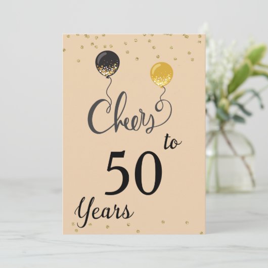 Invitation À 50 ans (Debout devant)