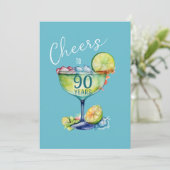 Invitation À 90 ans, anniversaire de référence (Debout devant)
