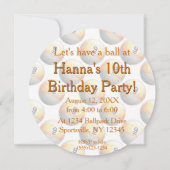 Invitation à 9 balles (Dos)