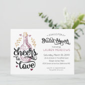 Invitation à aimer la douche nuptiale (Debout devant)