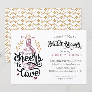 Invitation à aimer la douche nuptiale