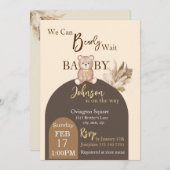 Invitation à attendre avec impatience (Devant / Derrière)