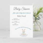 Invitation A Baby Shower to Celebrate (Debout devant)
