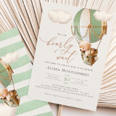 Invitation à balloon à air chaud