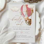 Invitation à balloon à air chaud