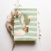 Invitation à balloon à air chaud