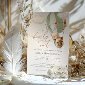 Invitation à balloon à air chaud