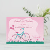 Invitation à bicyclette de la fille (Debout devant)