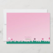 Invitation à bicyclette de la fille (Dos)