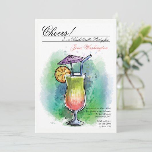 Invitation à boire d'été (Debout devant)