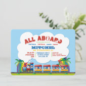 Invitation à bord d'un train tropical (Debout devant)