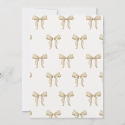 Invitation A Bride in a Tini Bit Bridal Shower (Dos)