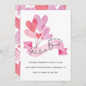 Invitation à Brunch de Galentine (Devant / Derrière)