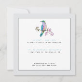 Invitation à Brunch de la Fête des Mères de Colibr (Dos)