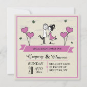 Invitation à Brunch, un Mariage (Devant)