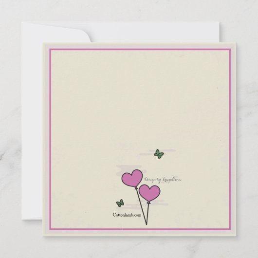 Invitation à Brunch, un Mariage (Dos)