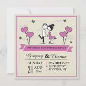 Invitation à Brunch, un Mariage (Devant)