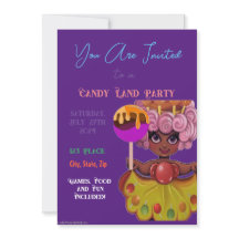 Invitation à Candy Land