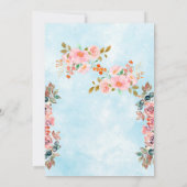 invitation à célébrer anniversaire (Dos)