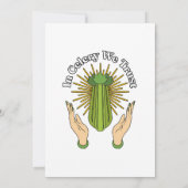 Invitation À Celery We Trust - Celery Juice Lover Funny Cele (Dos)