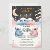 Invitation À Cloud Twinkle Twinkle Little Star Genre Reveille (Devant)