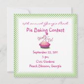 Invitation à cuire des tartes sucrées (Dos)