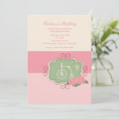 Invitation à cycle vintage (Debout devant)