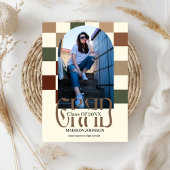 Invitation à damiers Retro Grad '25 Arch