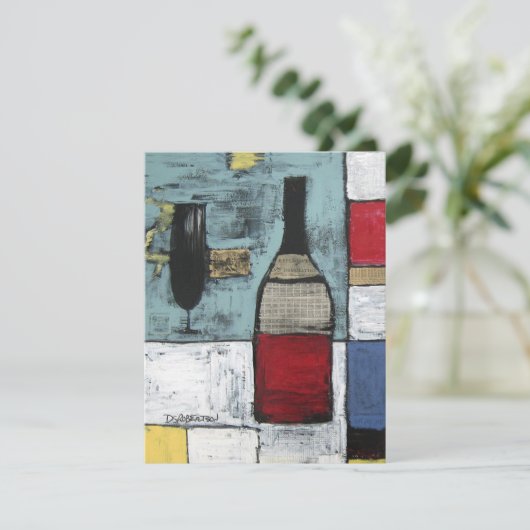 Invitation à déguster des vins (Debout devant)