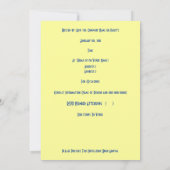 Invitation à déjeuner/dîner (Dos)