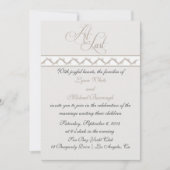 Invitation À Dernier (Devant)