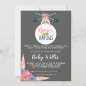 Invitation à des lignes ou des flèches - Partie de (Devant)