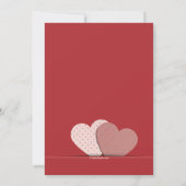 Invitation à deux coeurs (Dos)