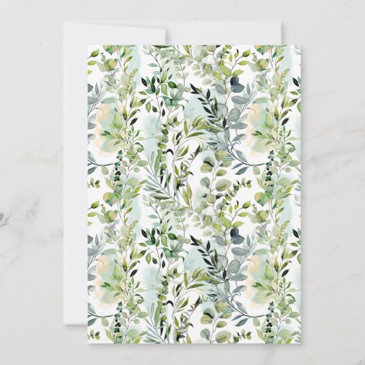 Invitation à deux fêtes d'anniversaire Wild 2nd (Dos)