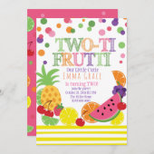 Invitation à deux ti Fruitii (Devant / Derrière)