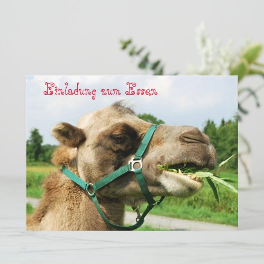 Invitation à dîner (Debout devant)