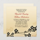 invitation à dîner (Devant / Derrière)