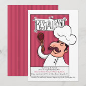 Invitation à dîner au restaurant (Devant / Derrière)