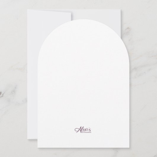 Invitation à dîner boule disco sarcelle (Dos)