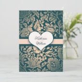 invitation à dîner de répétition damas (Debout devant)