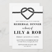 invitation à dîner de répétition nautique (Devant / Derrière)