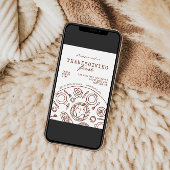 Invitation À Dîner De Thanksgiving