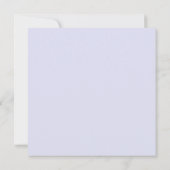 invitation à dîner d'une répétition bleue élégante (Dos)