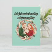 Invitation A dog's love asks for nothing and gives everything (Debout devant)