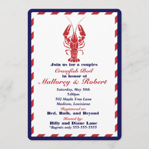 Invitation à ébullition de l'écrevisse