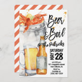 Invitation à ébullition de l'écrevisse (Devant / Derrière)