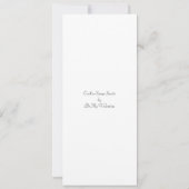 Invitation à échanger contre des biscuits pour hom (Dos)