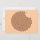 invitation à échanger des biscuits chocolat (Devant)