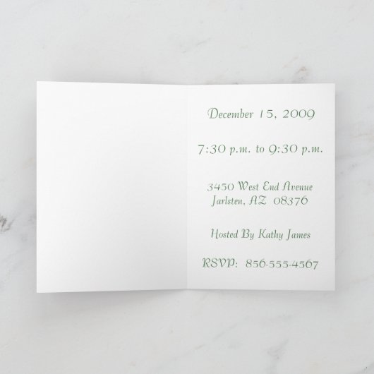 Invitation à échanger des cookies (Intérieur)