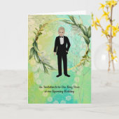 Invitation à être Barre d'anneau à Mariage, Young  (Fleur jaune)